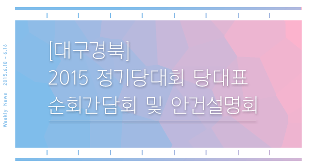 대구경북-2015 정기당대회 당대표 순회간담회 및 안건설명회